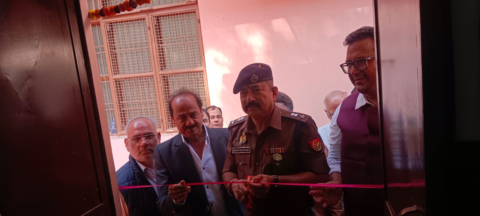 शूटिंग रेंज का उदघाटन